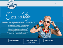 Tablet Screenshot of overlookvillage.com